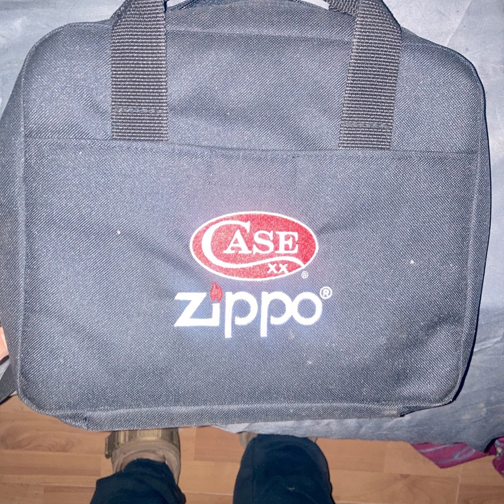 Carry your zippos and case xx knives together.